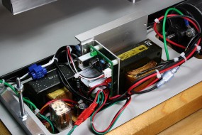 Electronics For Spindle and Feed Motors - Rear View