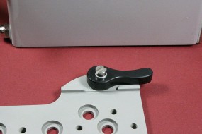Adapter Plate Locking Lever - This Edge is Not Dovetailed
