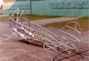 Custom-Built S-2E Fuselage, Tail Feathers, and Controls