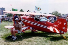 Cowering in a Little Shade I Brought to Oshkosh '87