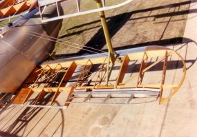 Wing Detail With Aileron Linkages