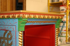 Close-up of Trim Details - These Are Best Guesses and Are Probably Quite Different from the Original Prop