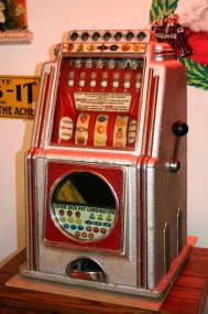 A.C. Multi Bell Slot Machine - Complex and Highly Collectible