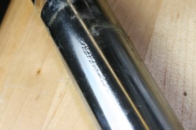 Example of the Condition of Replacement Boom Shaft