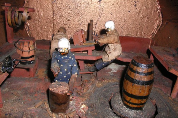 Interior of the Barrel - Currently Non-working and Little is Known About it